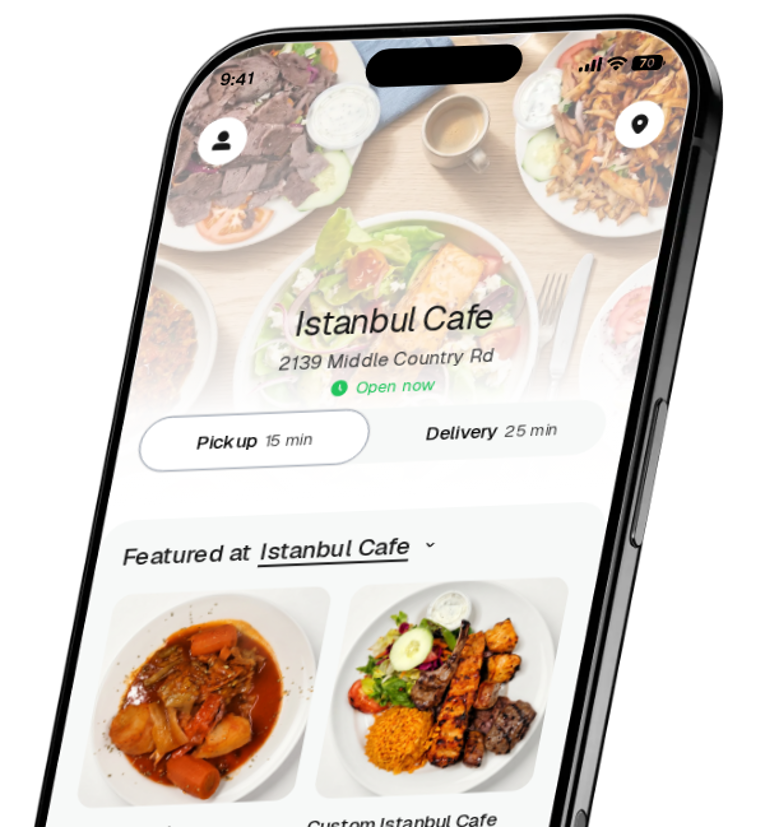 Istanbul Cafe app preview