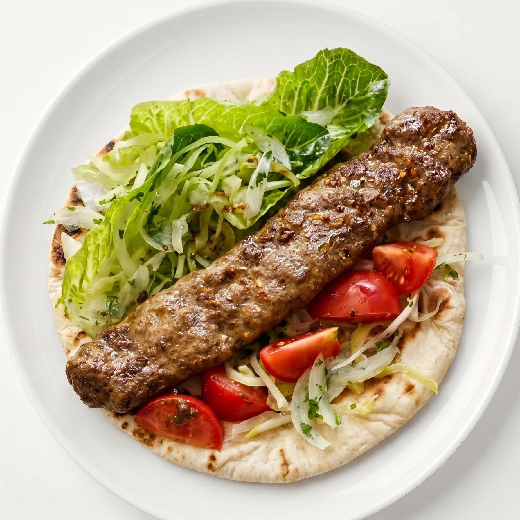 Adana Kebab Sandwich.